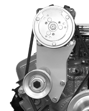 A/C Bracket BBC Short Pump Tall Style