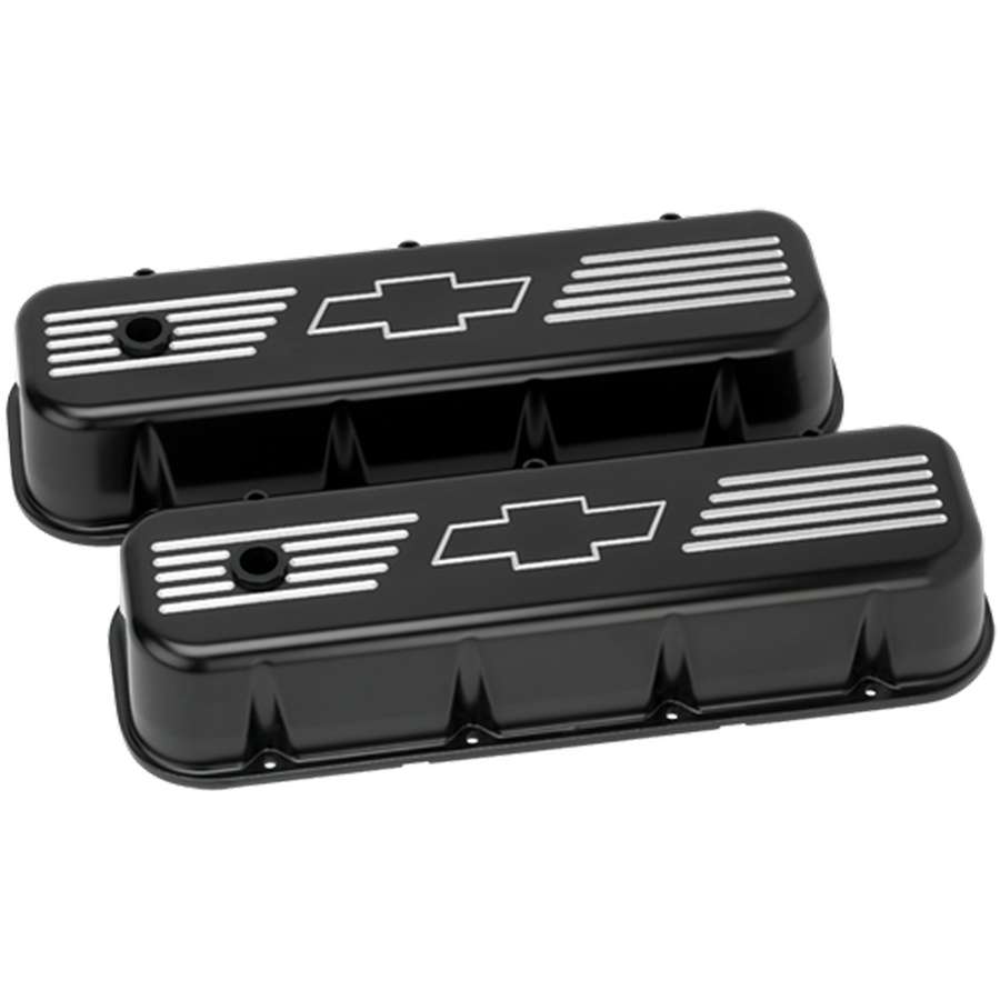 BILLET SPECIALTIES BBC Black Bowtie Tall Valve Covers P/N BLK96121 eBay