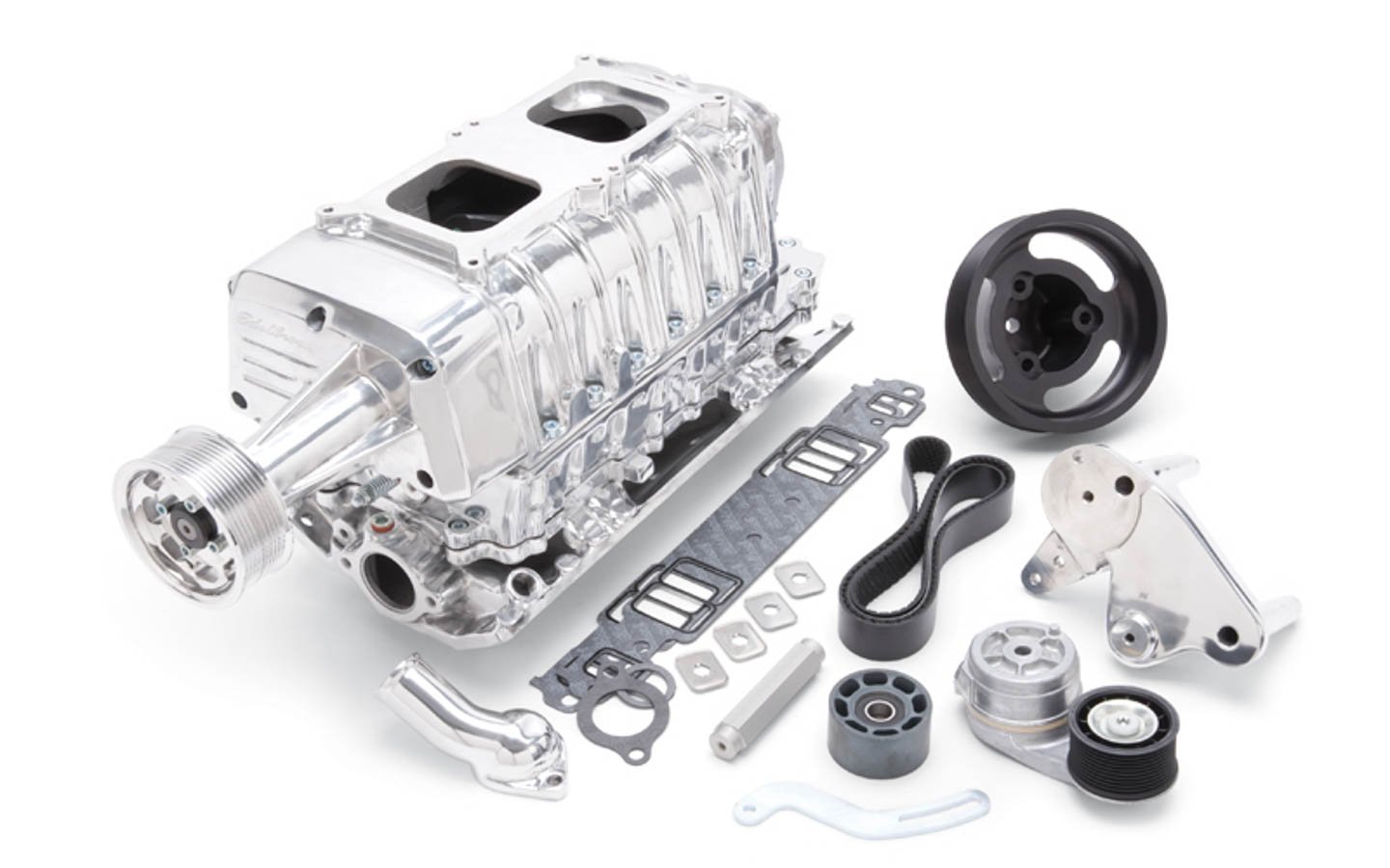 SBC Supercharger Kit 1986 - Earlier Polished