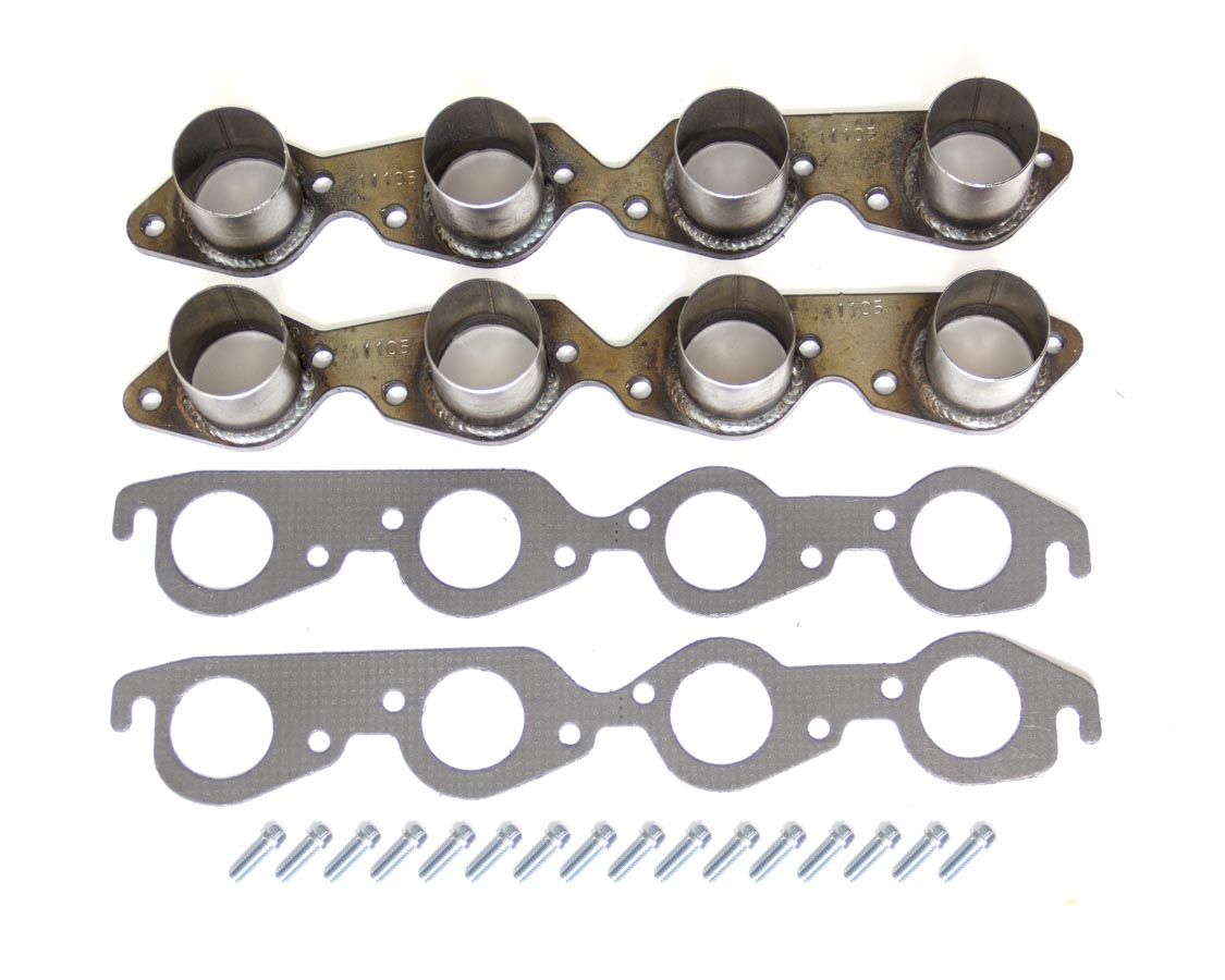BB Chevy 2.25in Flanges Round Port