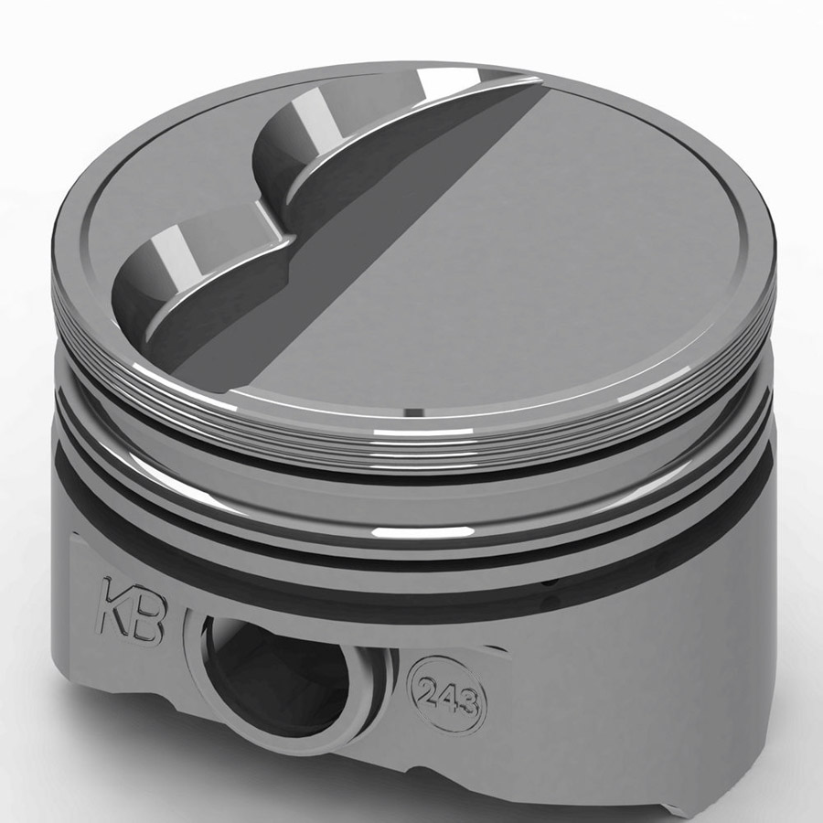 KB PERFORMANCE PISTONS 4.080 in Bore Small Block Mopar Piston 8 pc P/N ...