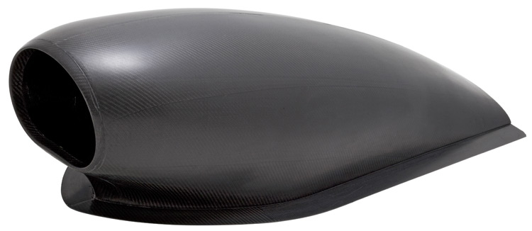 Hood Scoop D-Shape Open