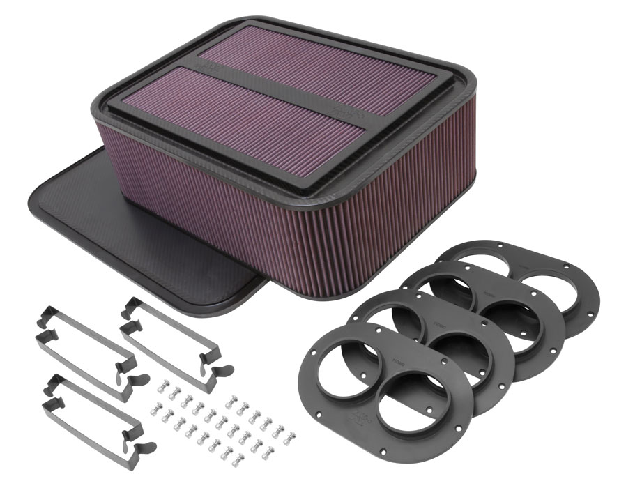 Gen-2 Carbon Air Box For Sprint Car 6in Filter