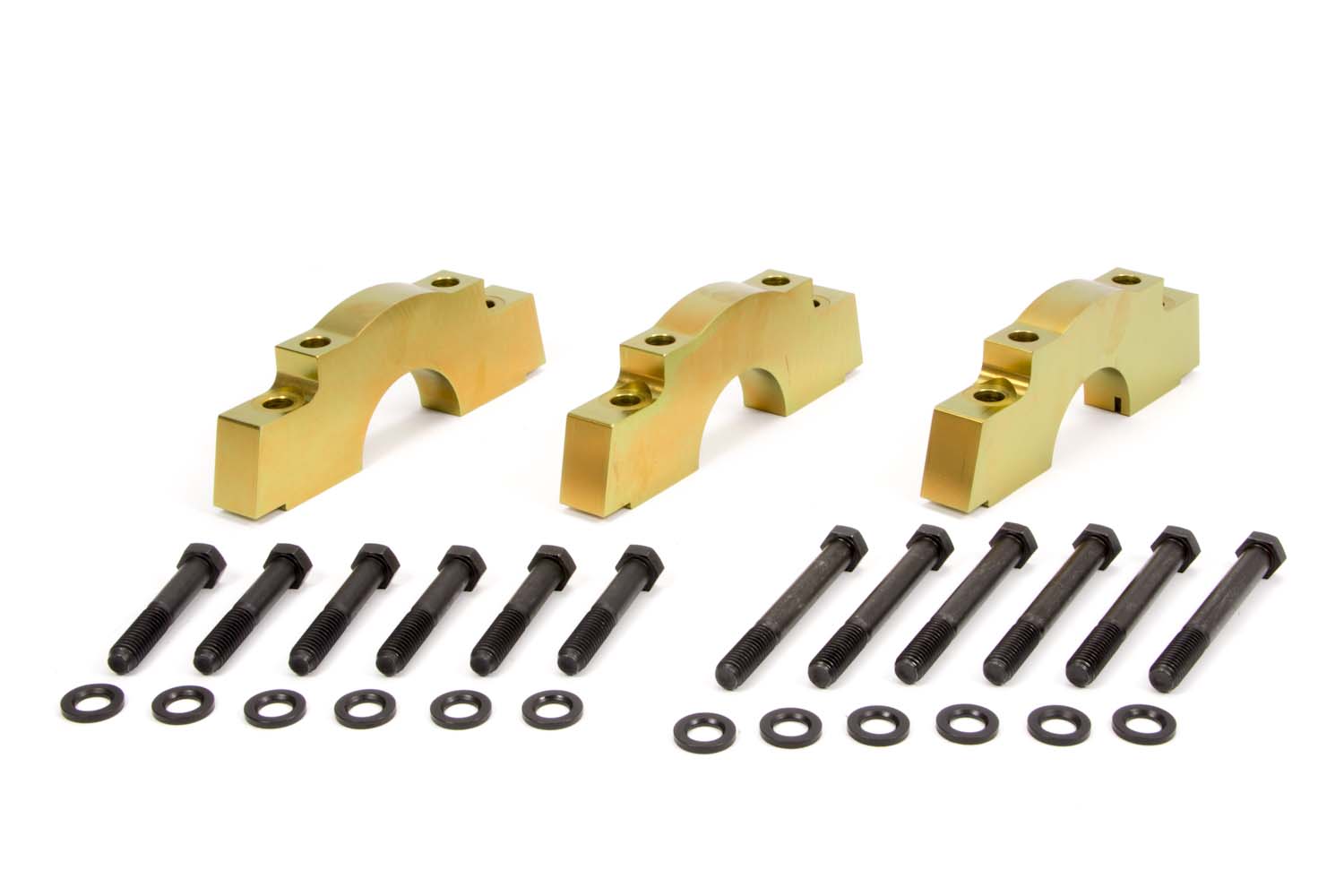 SBC 4-Bolt Main Cap Set - Straight