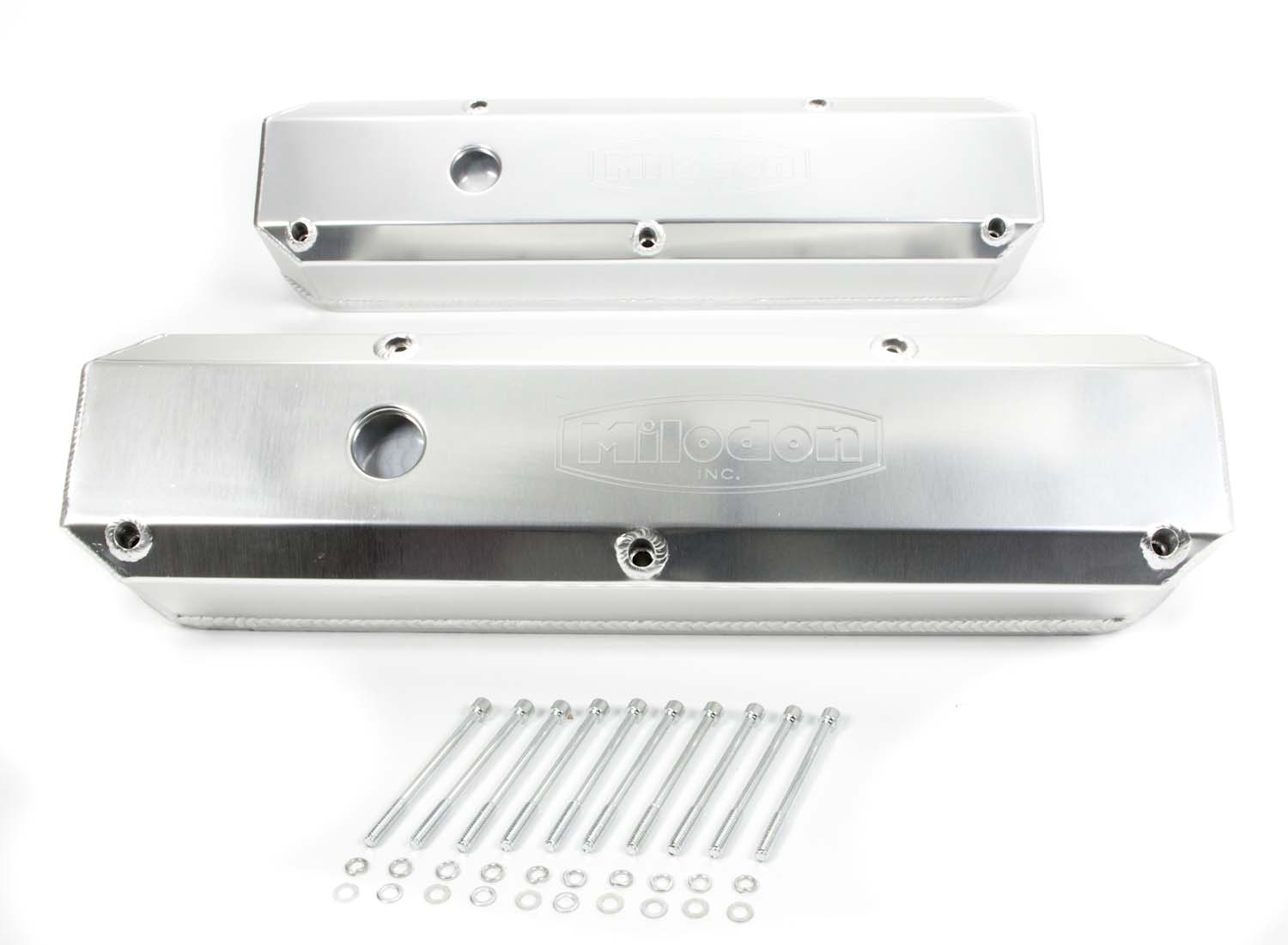 Milodon Fabricated Aluminum Tall Valve Covers Small Block Mopar P/N