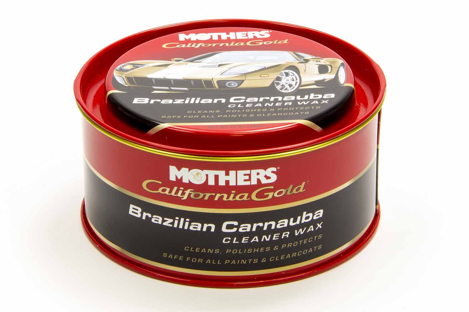 Mothers California Gold Pure Brazilian Carnauba Paste Wax 12 oz Can P/N