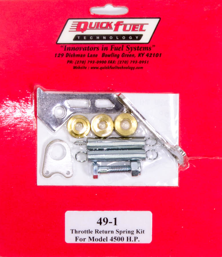 QUICK FUEL Holley 4500 Carb Mount Throttle Return Spring Kit P/N 491 eBay