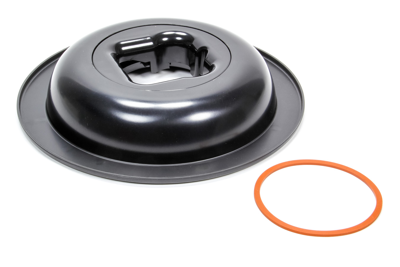 R2C PERFORMANCE 14 in Round Drop Base Black Air Cleaner Base P/N