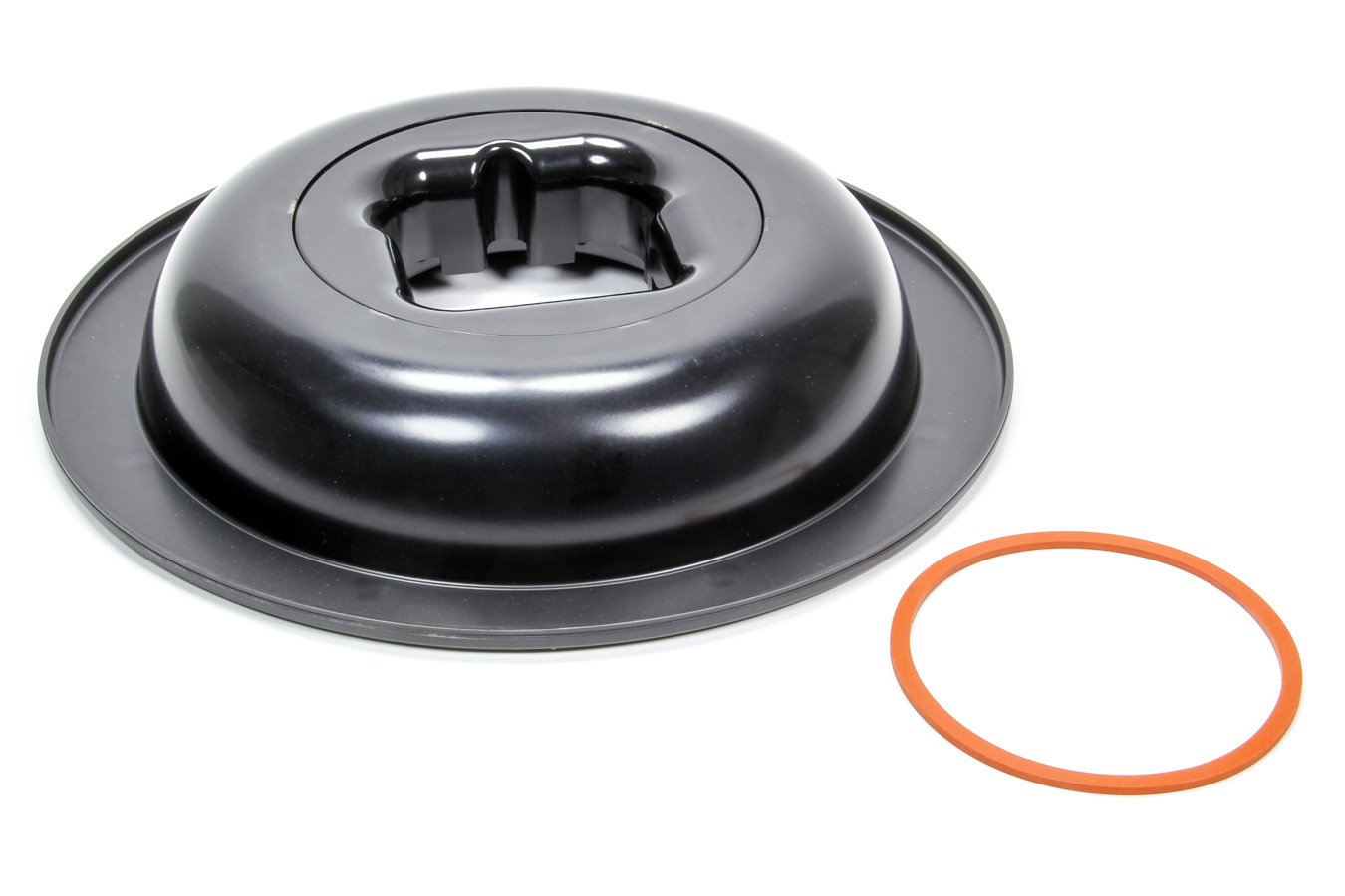 R2C PERFORMANCE 14 in Round Drop Base Black Air Cleaner Base P/N