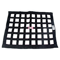 Ribbon Window Net 24x24 Black SFI