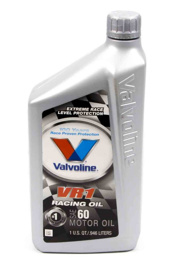 Valvoline 822403C Motor Oil VR1 Racing ZDDP Synthetic 60W Synthetic 1 qt eBay