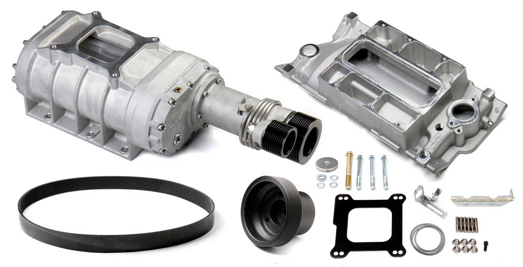 WEIAND 65121 SBC 177 Supercharger Kit Satin eBay