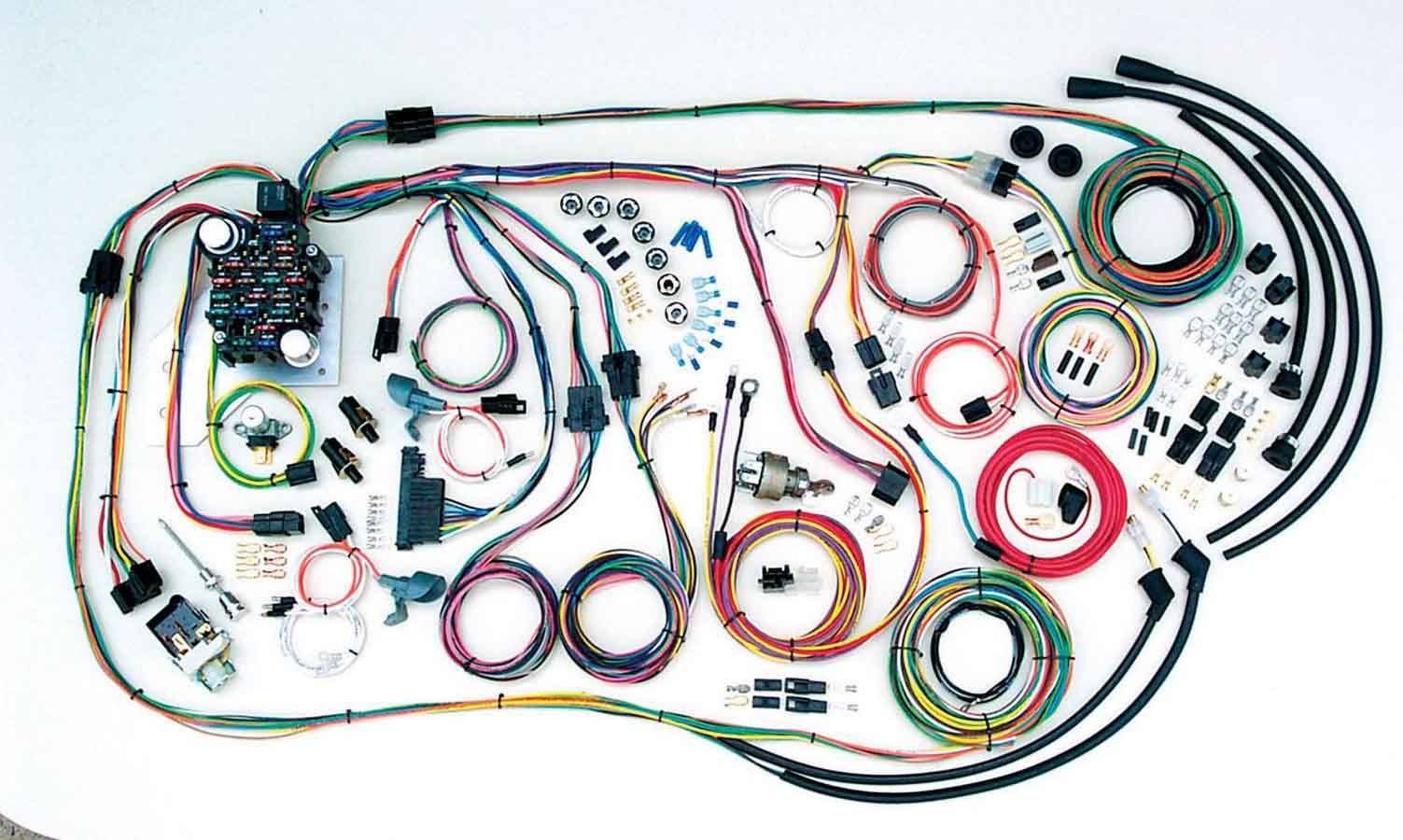 1959 Chevy Truck Ignition Switch Wiring Diagram American Autowire 500481 Wiring System Kit Fits 1955-1959 Chevy Trucks | eBay