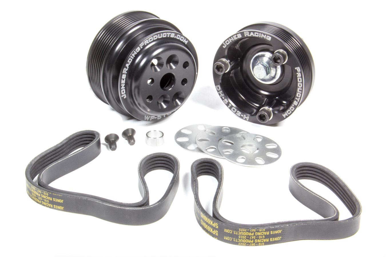 JONES RACING PRODUCTS Aluminum SBC Serpentine Pulley Kit P/N 1035S eBay