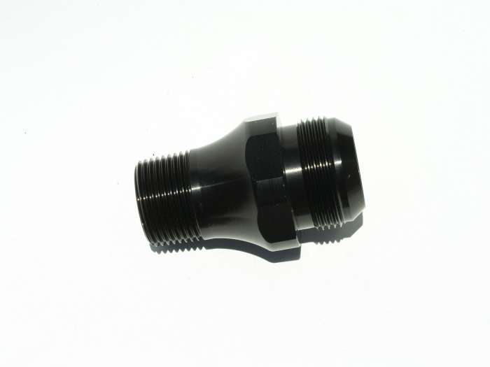 Meziere WP1020U 1'' NPT to 20AN Male Water Pump Fitting Polished Finish