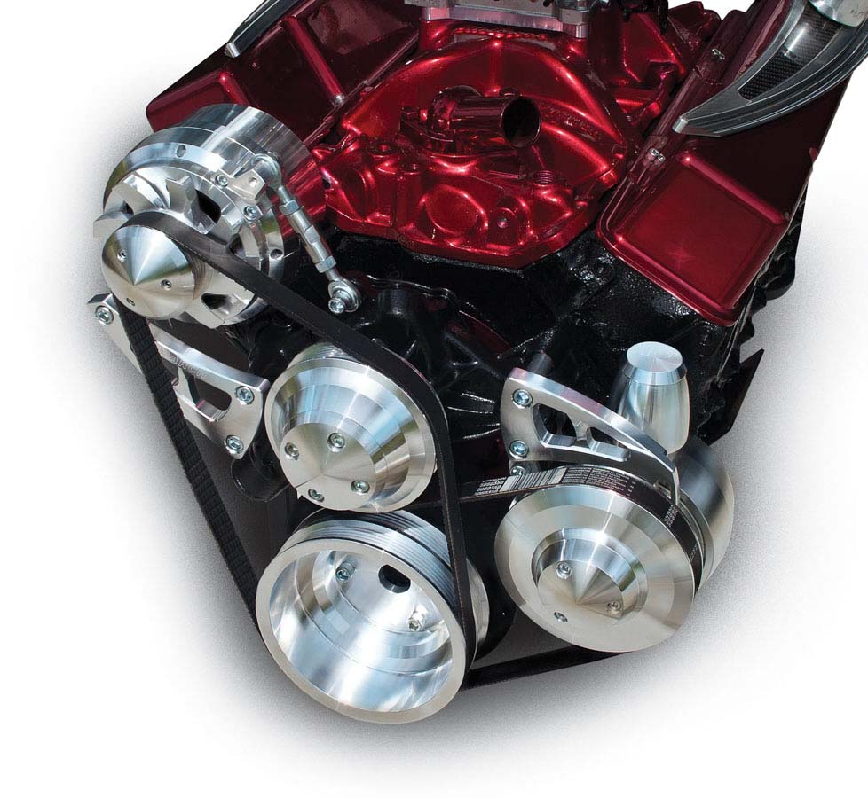 March Performance Aluminum Sbc Serpentine Ultra Pulley Kit P/N 22050 eBay