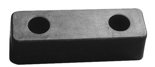 Pit Pal Products Trailer Door Bumper 7 75in L X 2in H X 2 437 P N